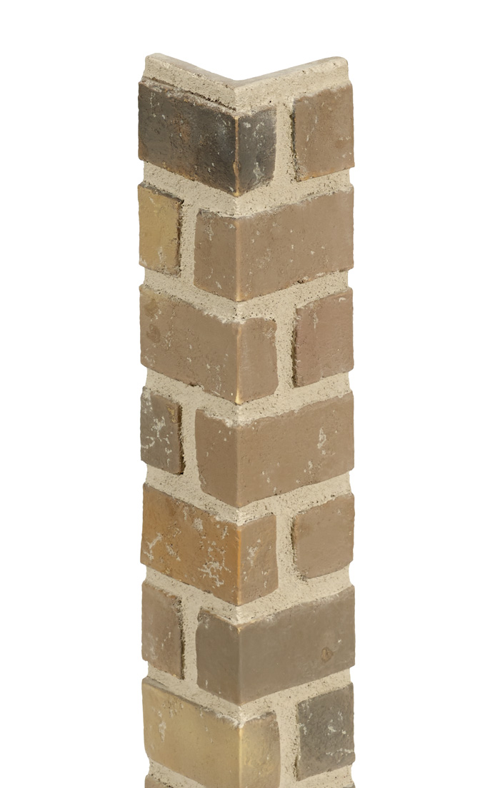 Brick Antique Corner Colonial Tan